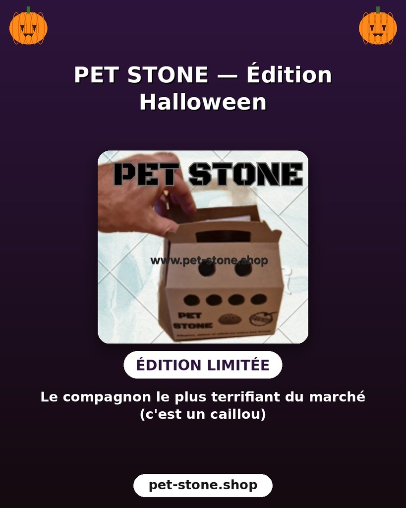 Pet Stone © : Edizione Halloween