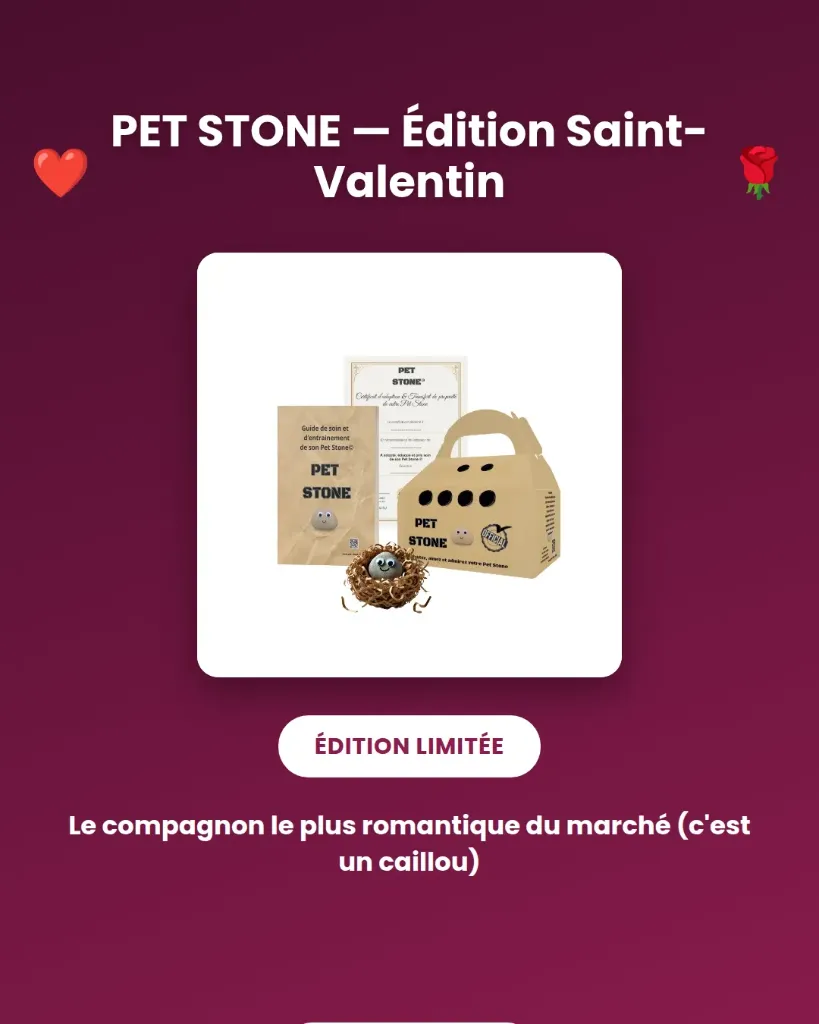 Pet Stone © : Edizione San Valentino